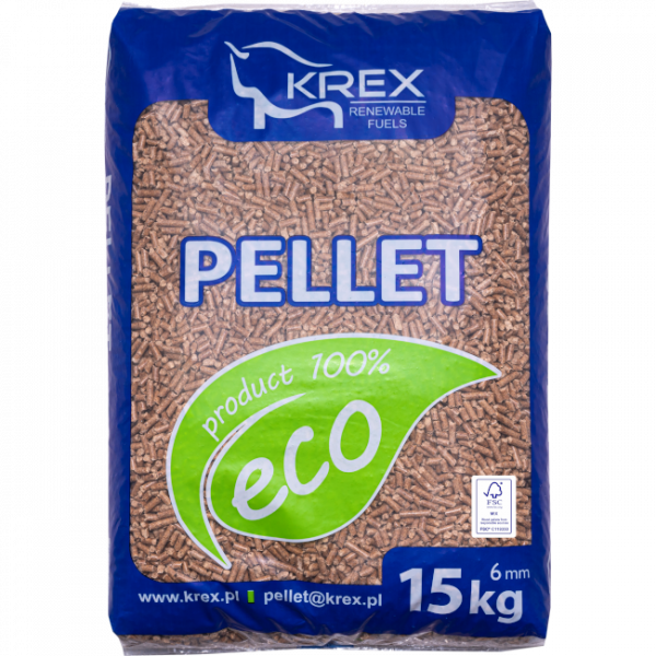 ECO Pellet paleta 975 kg Krex
